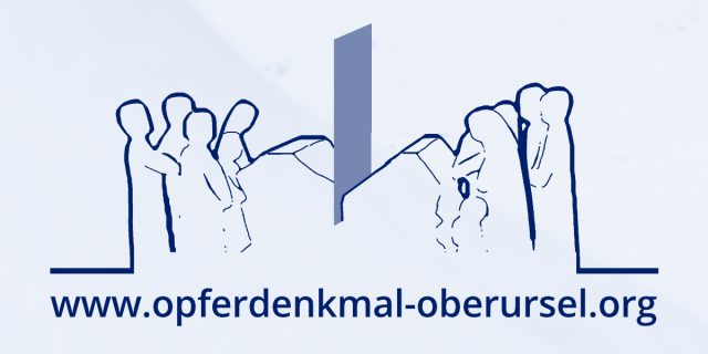 Logo of the Initiative Opferdenkmal e. V. / Memorial Initiative, a registered organization Logo of the Memorial Initiative